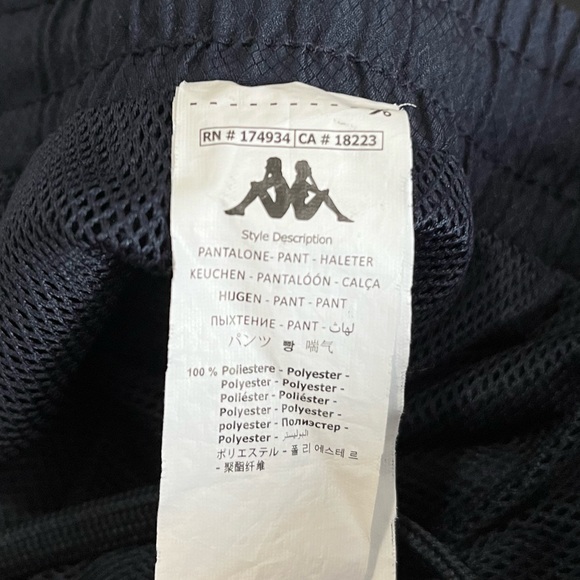 Navy Kappa track pants, size medium, excellent used condition - Picture 5 of 6